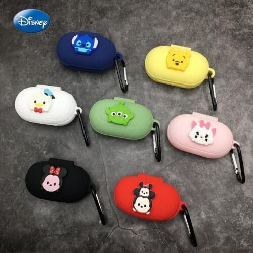 Disney Earphone Case For Samsung Galaxy Buds/Buds+ Soft Silicone Wireless Bluetooth Earphone Cases Shell Charger Box With Hook