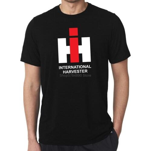 Case Ih International Harvester Classic Logo Tee Shirt Agriculture T Shirt Mens Casual Style Bottoming T-shirt Tops