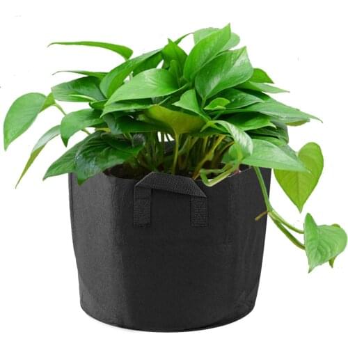 Planting Tree Bag Growth Non-Woven Fabric Pots Planting Grow Bags Seedling Flower Pot With Handles Eco-friendly