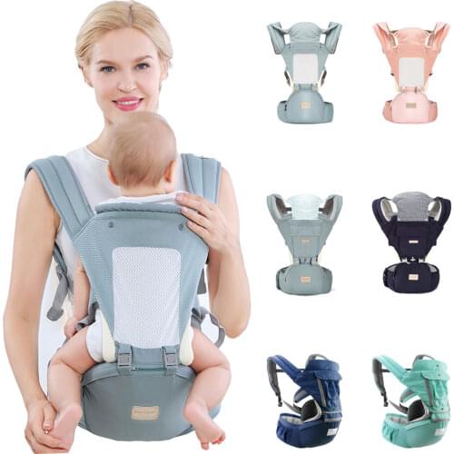 New Style Design Infant Lightweight Carriers Ergonomic Portable Four-seasons General Waist Stool Baby Hip Wrap Backpack Sling