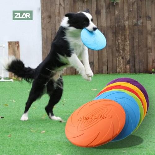 ZLAR Dog Toys Dog Training PP Flying Discs Pet Toys Pet Supplies Dogs Accessories Pets Products For Dogs Puppy Discs