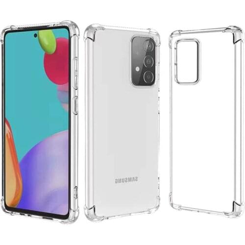 Shockproof Transparent Clear Phone Case For Samsung Galaxy A52 5G TPU Soft Ultra thin Back Case Cover For Samsung A52 4G