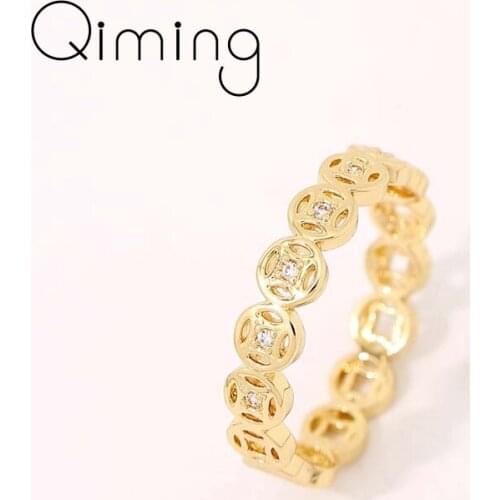 Кольца вечности QIMING China At AliExpress