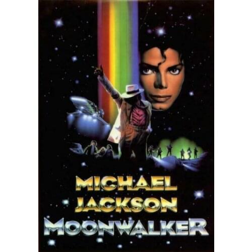 Michael Jackson Moonwalker Vintage Movie Art Film Print Silk Poster Home Wall Decor 24x36inch