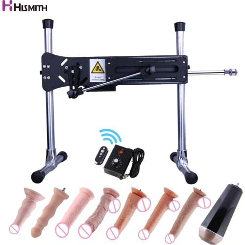Hismith Premium Sex Machine KlicLok System Silicone Dildo Accessorie Masturbator Wireless Remote Control Love Machine for Couple