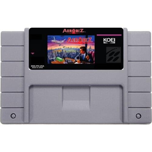 Save File 16bit 46pin Super Game Card - Aerobiz