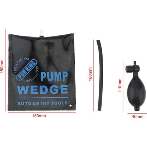 Universal Adjustable Silicone Car Door Window Installation Pump Gasbag Auto Entry Tools Air Cushion Supporting Airbag