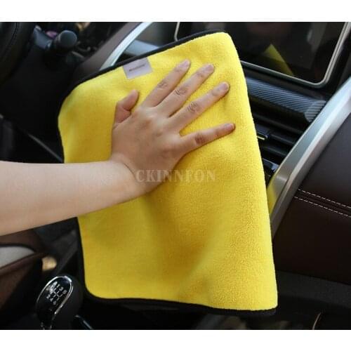 100Pcs/Lot 30 x 30cm Super Absorbency Car Cleaning Cloth Premium Microfiber Auto Towel One-Time Drying Car Washer