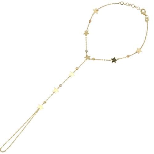 14k (585) Gold Italian Design Bangle Bracelet