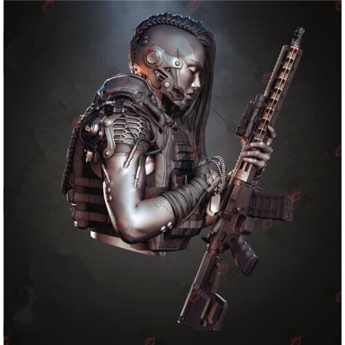 53mm BUST Resin Figure Model Kit Unassambled Unpainted //BUST610