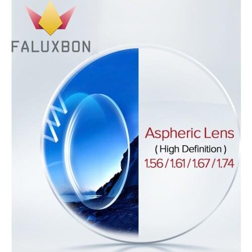 CR-39 Resin Aspheric Lenses 1.56 1.61 1.67 1.74 Glasses Prescription Lenses Optical Myopia Hyperopia Lens Presbyopia Lens