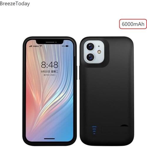 6000mAh Battery Charger Case Charging Power Case Battery Case For iPhone 12 Pro Max Power Bank For iPhone 12 Mini
