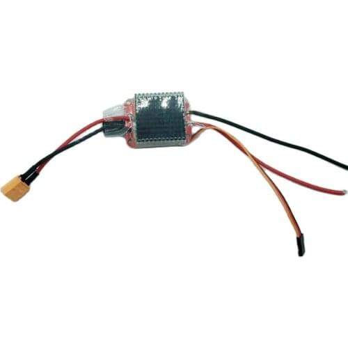 1pcs DC 12V-24V High Voltage 30A Dual Way ESC with 5V BEC Brushed Bidirectional Electronic Speed Controller 3S-6S fr RC Boat Car
