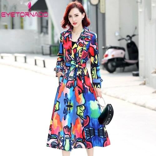 Женские модные плащи EyeTornado China At AliExpress