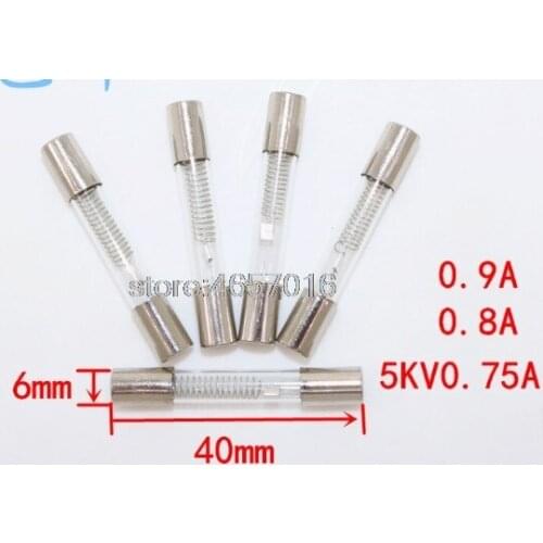 Hot sale Microwave high pressure high pressure fuse fuse 5KV 0.8A