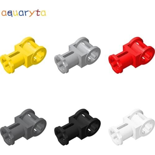 Aquaryta 100pcs Cross Axis Cross Connector Technology Building Blocks Part Compatible 32039 DIY Assembles Toys for Children