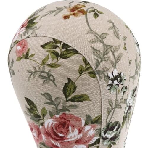 Mannequin Block Manikin Head Model Wig Hat Display Stand With Mount Hole 21