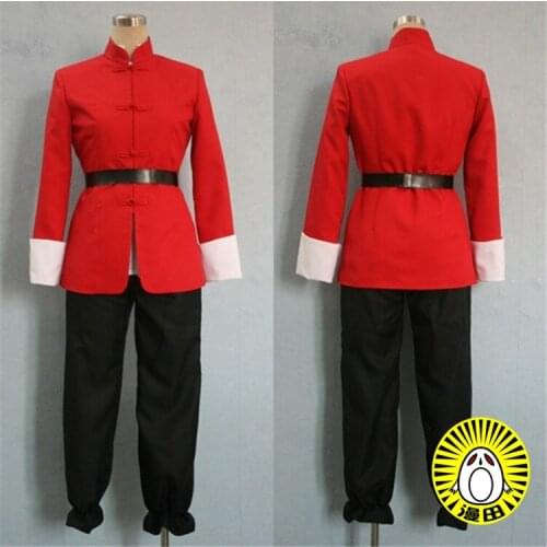 Man Woman Cos Ranma Nibun-no-Ichi Anime Ranma Cartoon Halloween Party Cosplay Japanese Cosplay Costume