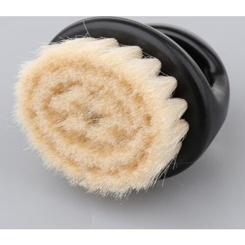 Soft Beard Hair Brush Barber Salon Men Face Mustache Grooming Cleaning Tool