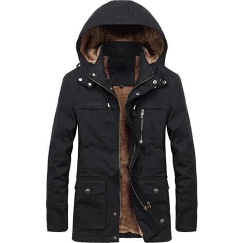 VISADA JAUNA Hooded Jackets For Men