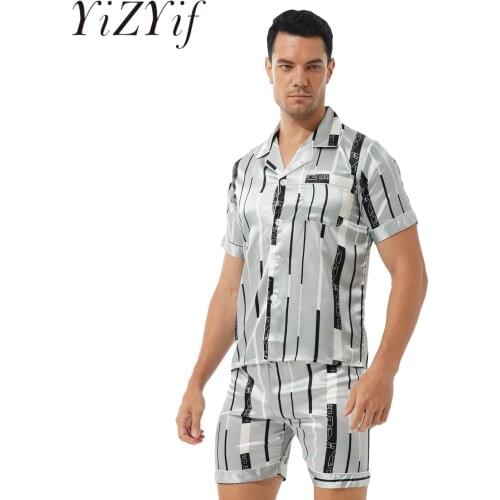 YiZYiF Mens Home Suits