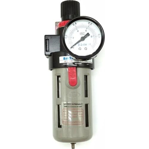 1PCS BFR2000 G1/4'' BFR3000 3/8'' BFR4000 1/2'' Air Filter Pressure Regulator Air Pump Filter Pressure Reducing Valve Oil-water