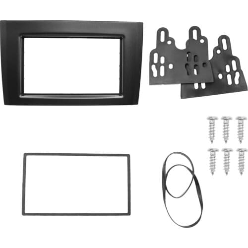 2DIN Car Radio Fascia for VOLVO XC90 Double din Frame Facia Dash Install Fitting Trim Kit DVD frame