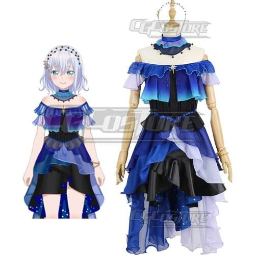 Bang Dream Kurata Mash Cosplay Costume Morfonica Anime Game Blue Dresses Halloween Christmas Free shipping CG967CZH