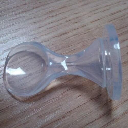 Infant Baby Silicone Feeding Bottle Nipple Spoon Rice Paste Spoon Food Feeder