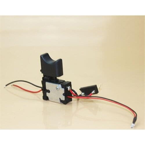 Electric Wrench Switch Speed Control Push Button With Indicator Light Power tool Accessories