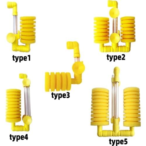Aquarium Sponge Filter Fish Tank Shrimp Pond Air Pump Biochemical Sponge Filter Bio Sponge Filter Aquarium Filtration Filter