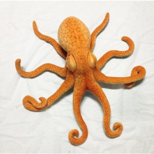 Giant Simulation Octopus Plush Toy Soft Stuffed Ocean Animal Octopus Dolls Birthday Gifts Funny Bed Plush Toy For Children