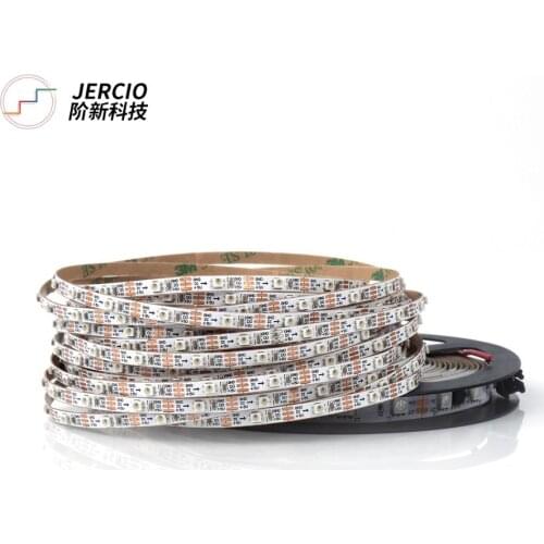 Jercio XT1511-2427 Like WS2812b 1m/2m/5m 60/100/144leds/m 256 gray level programmable SMD2427 magic led pixels strip