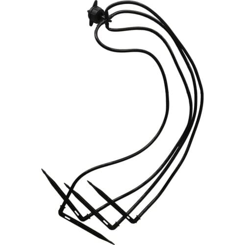 Greenhouse 4 Way Arrow Dripper Garden Agriculture Micro Irrigation System 2L 4L 8L Emitter Curved Arrow Dripper