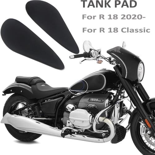 R18 2020 - Motorcycle Side Fuel Tank Pad Kit Protector Stickers Decal Gas Knee Grip Traction Pads Tankpad For BMW R 18 Classic