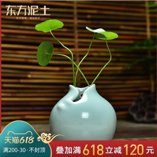 Small fresh countryside Mini hydroponic pineapple Small Vase ornament dry flower flower arrangement table Florist