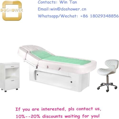 Beauty water massage bed with hydro massage water bed of massage water bed