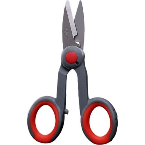 Multifunction Stainless Steel Fishing Pliers Scissor for Fishing Scissor Portable Fishing Plier Braided Line Cutter Tackle