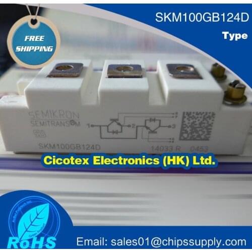 SKM100GB124D MODULE IGBT