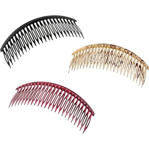 Plastic Hair Comb Slide Hair Band Clip Grip Headband for Women Girls 12cm