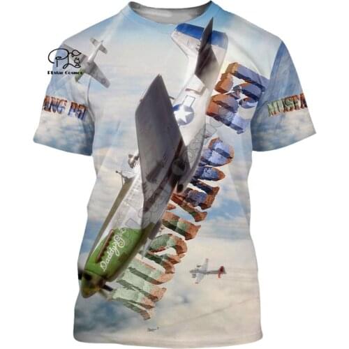 PLstarCosmos 3DPrint Men/Women Unisex Aircrafts Supermarine Spitfir Plan T-shirt Shorts Sleeve Funny Harajuku Streetwear-a3