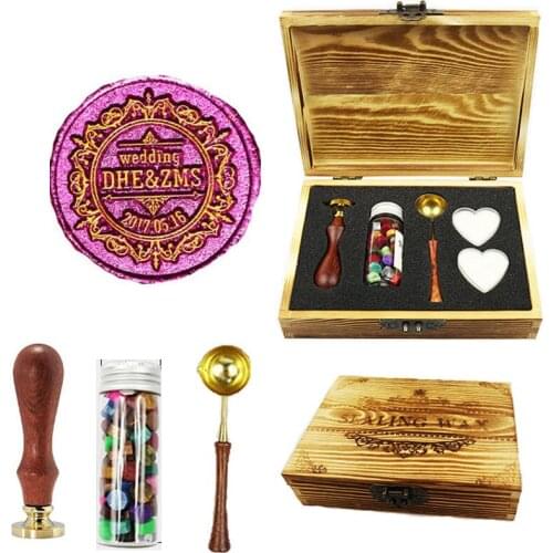 Signature custom wax seal stamp Wedding Custom Names Decorative