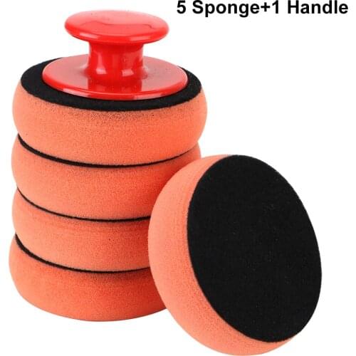 For Car Glass Polishing Car-Styling Flat Sponge Buffing Polishing Pad Buffing Polisher Kit