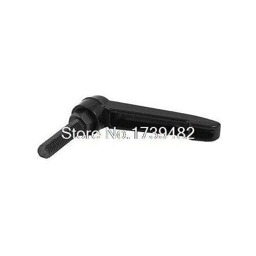 8mm 0.31" Dia 30mm Long Thread Machinery Adjustable Clamping Handle