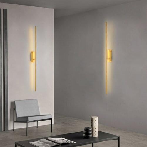 Modern LED Wall Lamp for Hall Kitchen Living Room Bedroom Home Decorative Wall Lights Indoor Lighting copper Fixtures Luminaria