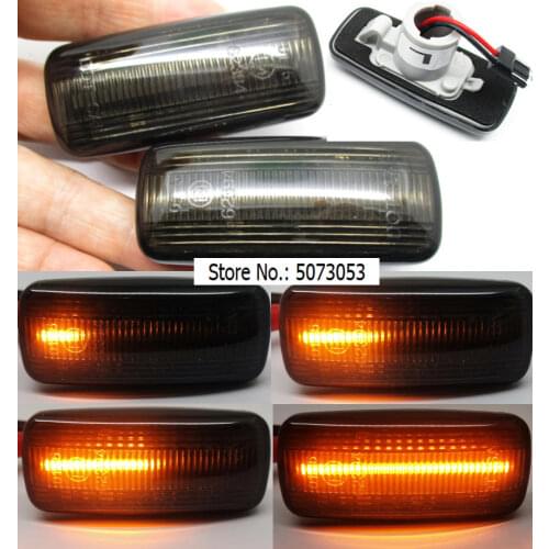 Led Dynamic Side Marker Turn Signal Indicator Flowing Flash Repeater Light For Jeep Commander Patriot Compass Grand Cherokee