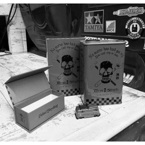 TARMAC WORKS TW & Schuco 1:64 Volks wagen VW T1 van metal can packaging mean streets Collect die casting alloy car models