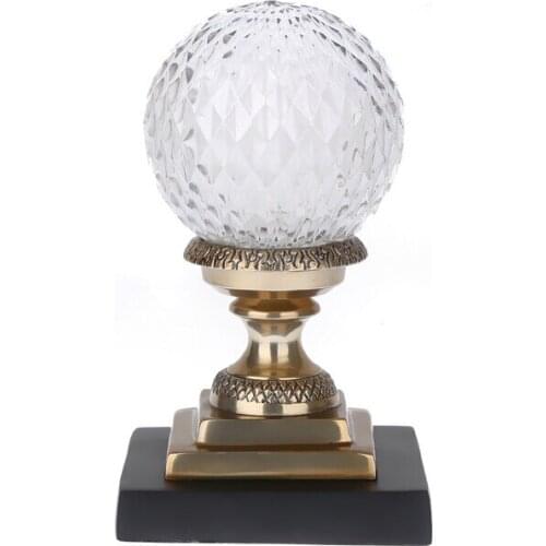 Lucky Art GIFTBRASS BLACK KC DECORATIVE OBJE 20 CM