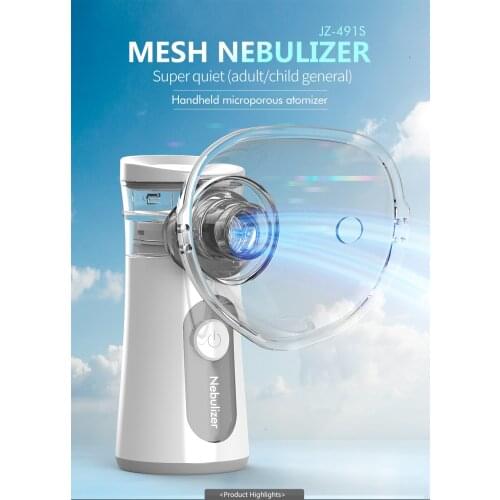 Mini Inhale Nebulizer Heart Rate Nebulizer Health Care Mesh Sprayer Rechargeable Sprayer Nebulizer Health Care Mesh Sprayer