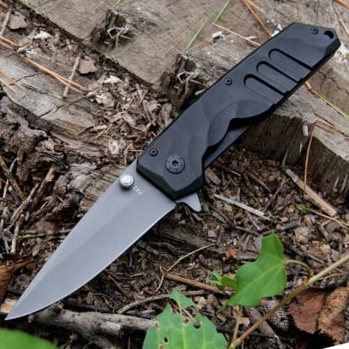 EDC Sharp Pocket Knife 440C Steel Blade Outdoor Portable Folding Knifes Camping Party Fishing Kitchen Fruit Peeling Knifes Tools